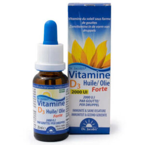 Vitamine D3 huile, 2000 U.I/I.E , 20ml