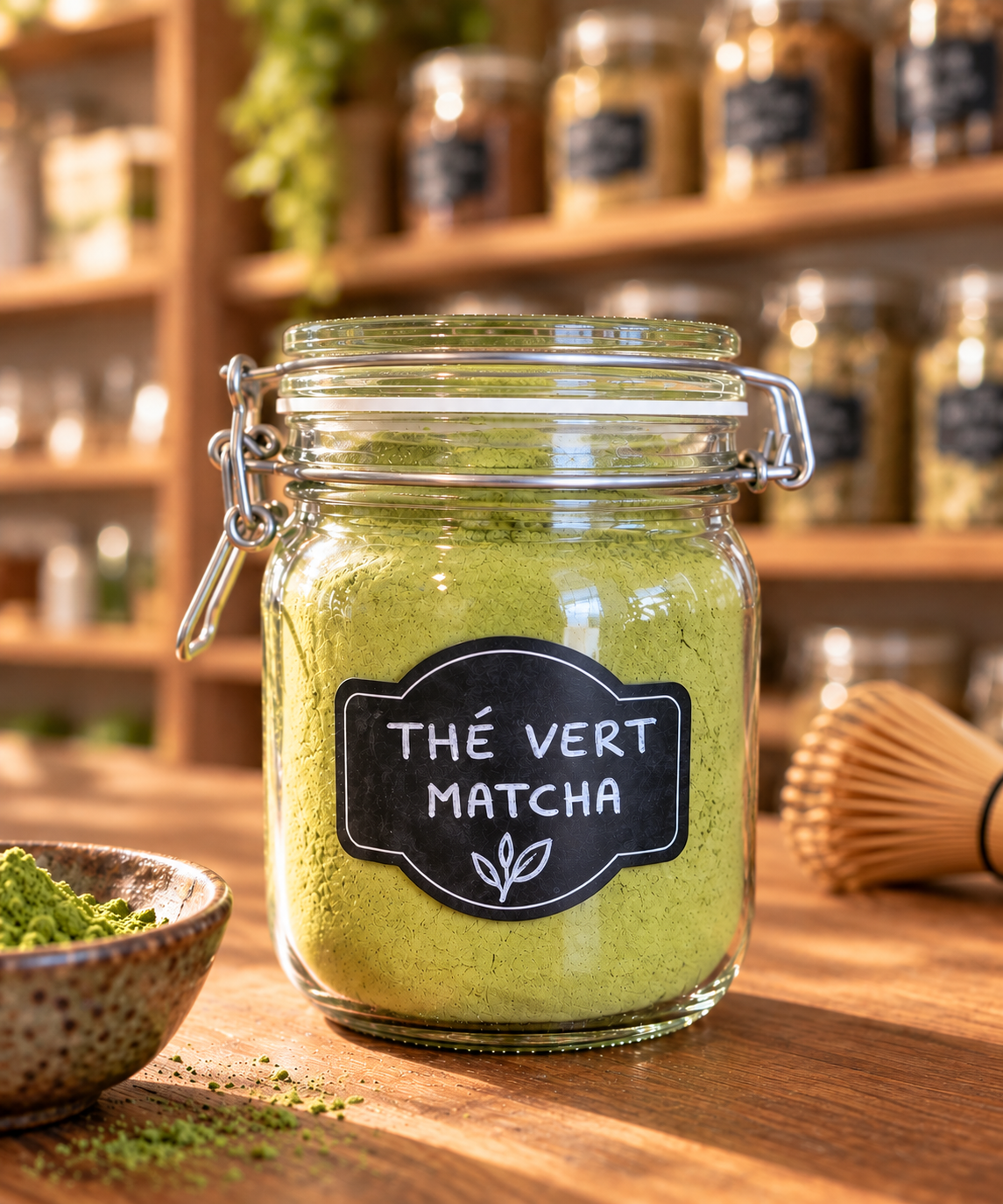 Thé Vert Matcha Bio en poudre